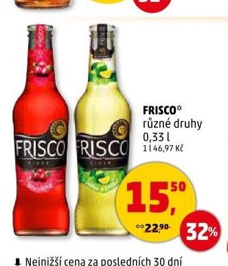 Frisco různé druhy