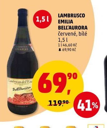 Lambrusco Emilia Bell'Aurora