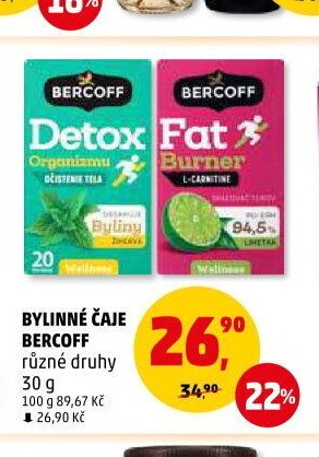 Bylinné čaje Bercoff