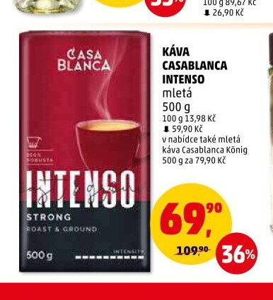 Káva Casablanca Intenso