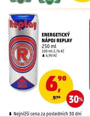 ENERGETICKÝ NÁPOJ REPLAY