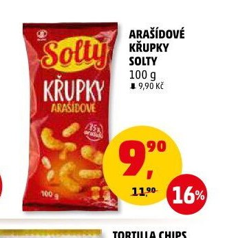 ARAŠÍDOVÉ KŘUPKY SOLTY