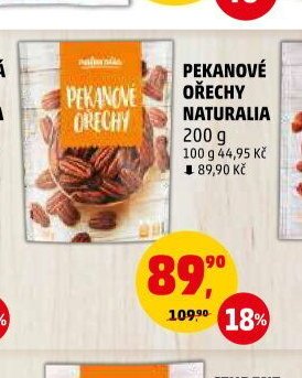 PEKANOVÉ OŘECHY NATURALIA