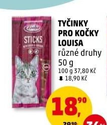 Tyčinky pro kočky Louisa