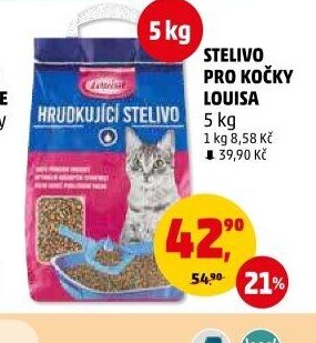 Stelivo pro kočky Louisa