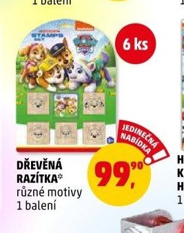 DŘEVĚNÁ RAZÍTKA