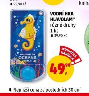 VODNÍ HRA HLAVOLAM