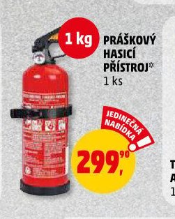 Práškový hasicí přístroj