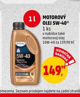 Motorový olej 5W-40