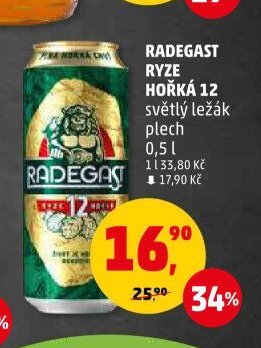 RADEGAST RYZE HOŘKÁ 12