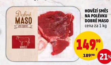 Hovězí polévková směs Dobré maso