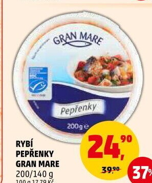Rybí pepřenky Gran Mare