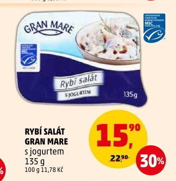 Salát rybí s jogurtem Gran Mare