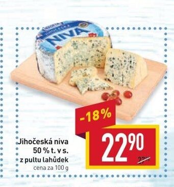 Jihočeská niva 50 % t. v s.