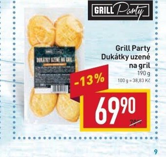 Grill Party Dukátky uzené na gril 190 g