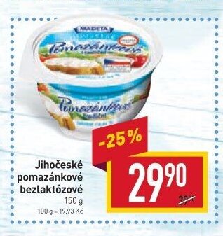 Jihočeské pomazánkové bezlaktózové