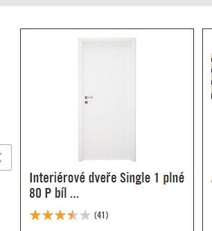 Interiérové dveře Single 1 plné 80 P bíl ... - Hornbach akcniletaky.com