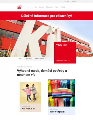 akční leták Kik textil 23.8.2023-29.8.2023