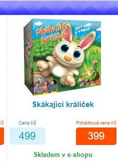 Skákající králíček