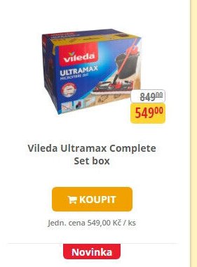 Vileda Ultramax Complete Set box