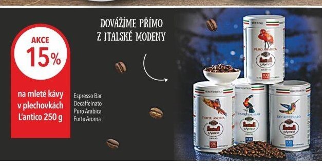 Mletá káva L'antico 250 g
