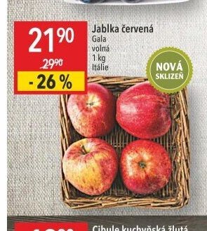 Jablka červená Gala
