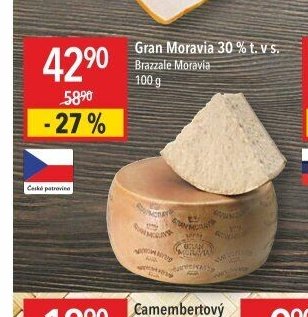 Gran Moravia 30 % t. v s.