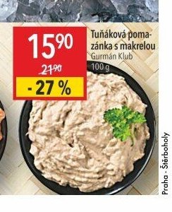 Tuňáková pomazánka s makrelou