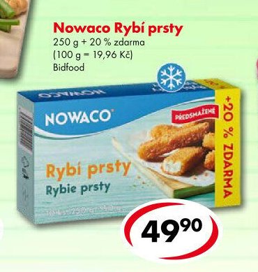 Nowaco Rybí prsty