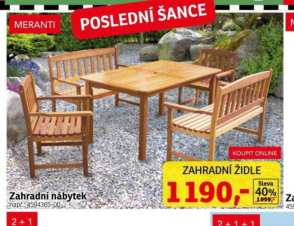 Zahradní nábytek - ASKO akcniletaky.com