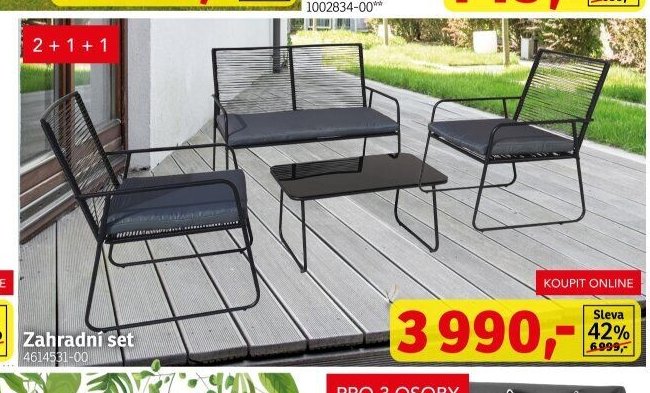 Zahradní set - ASKO akcniletaky.com