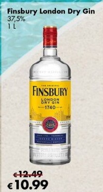 Gin London Dry Finsbury