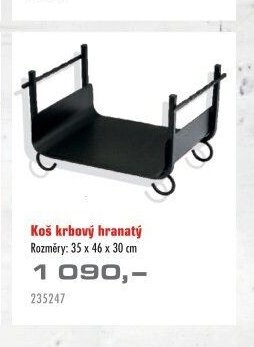 Koš krbový hranatý