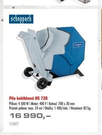 Pila kolébková HS 730