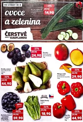 akční leták Kaufland 30.8.2023-5.9.2023