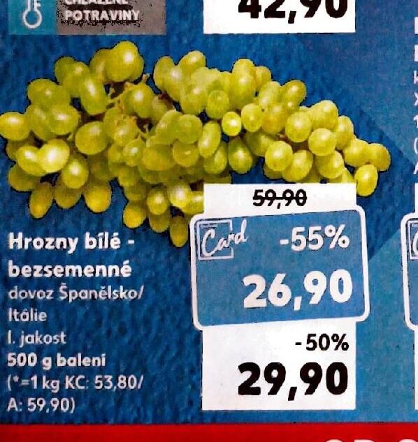 Hrozny bílé