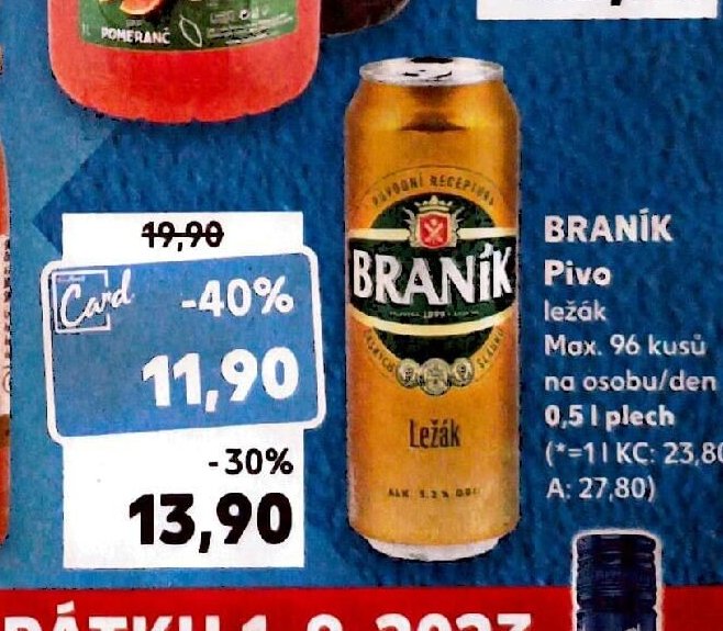 Braník Pivo