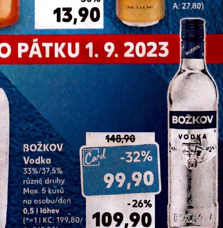 Božkov Vodka