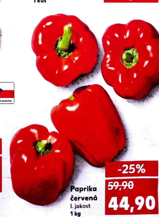 Paprika červená
