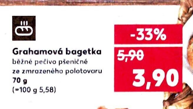 Grahamová bagetka