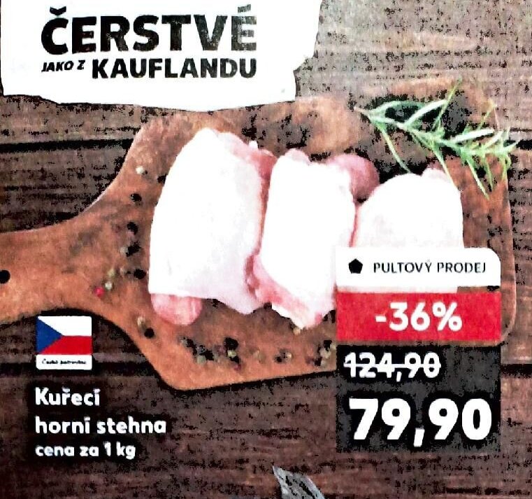Kuřecí horní stehna