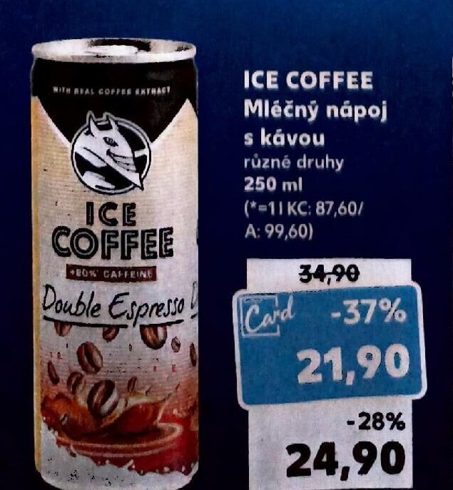 Ice Coffee mléčný nápoj