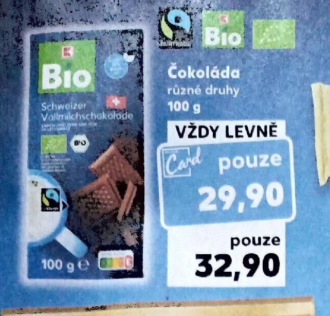 K-Bio Schweizer Vollmilchschokolade