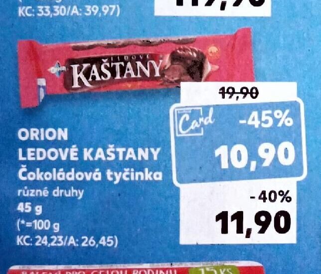 Orion Ledové Kaštany