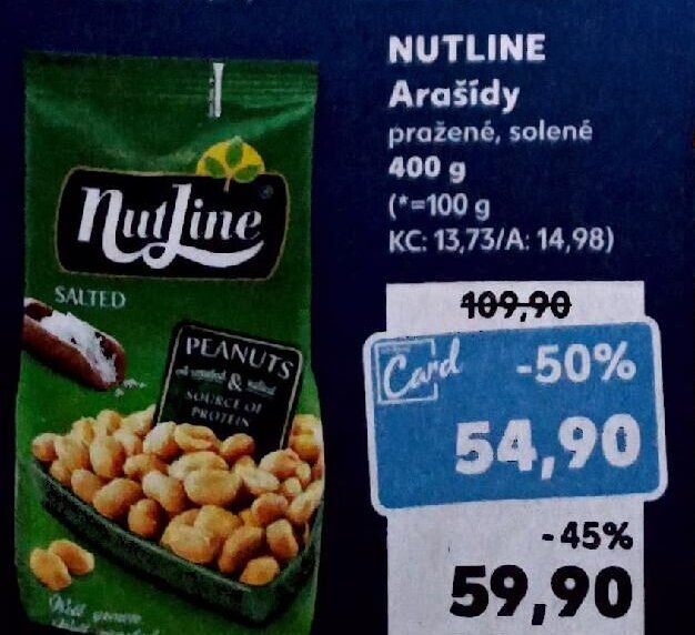 Nutline Arašídy