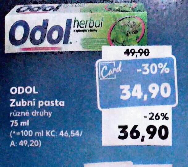 Odol Zubní pasta