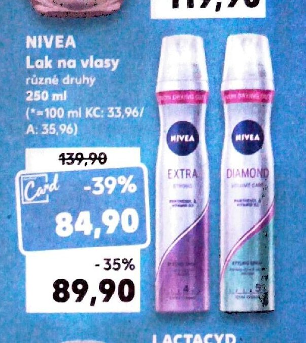 Nivea Lak na vlasy