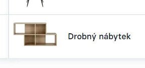 Drobný nábytek