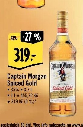 Captain Morgan Spiced Gold