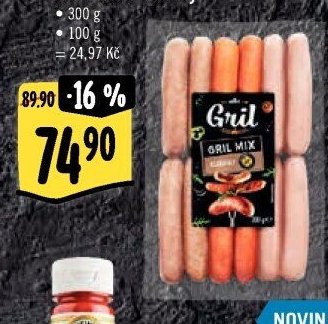 Albert Gril mix klobásky
